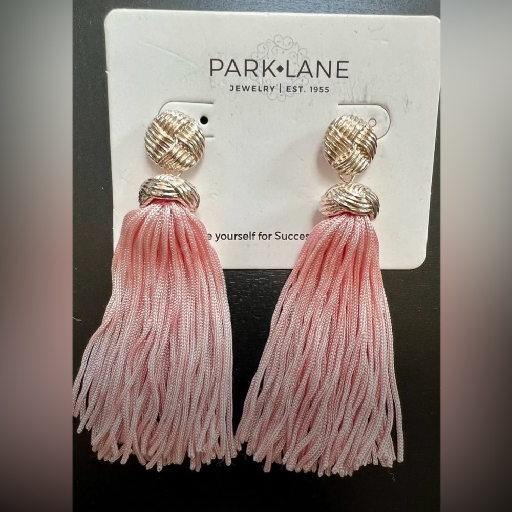 Park Lane Cha Cha Pink Tassel Earrings
